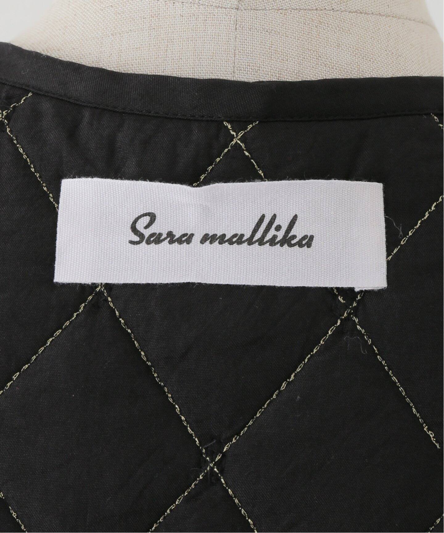 SARA MALLIKA/サラマリカ】PARVEEN BEADS EMB GILET:ベスト020942SP1  