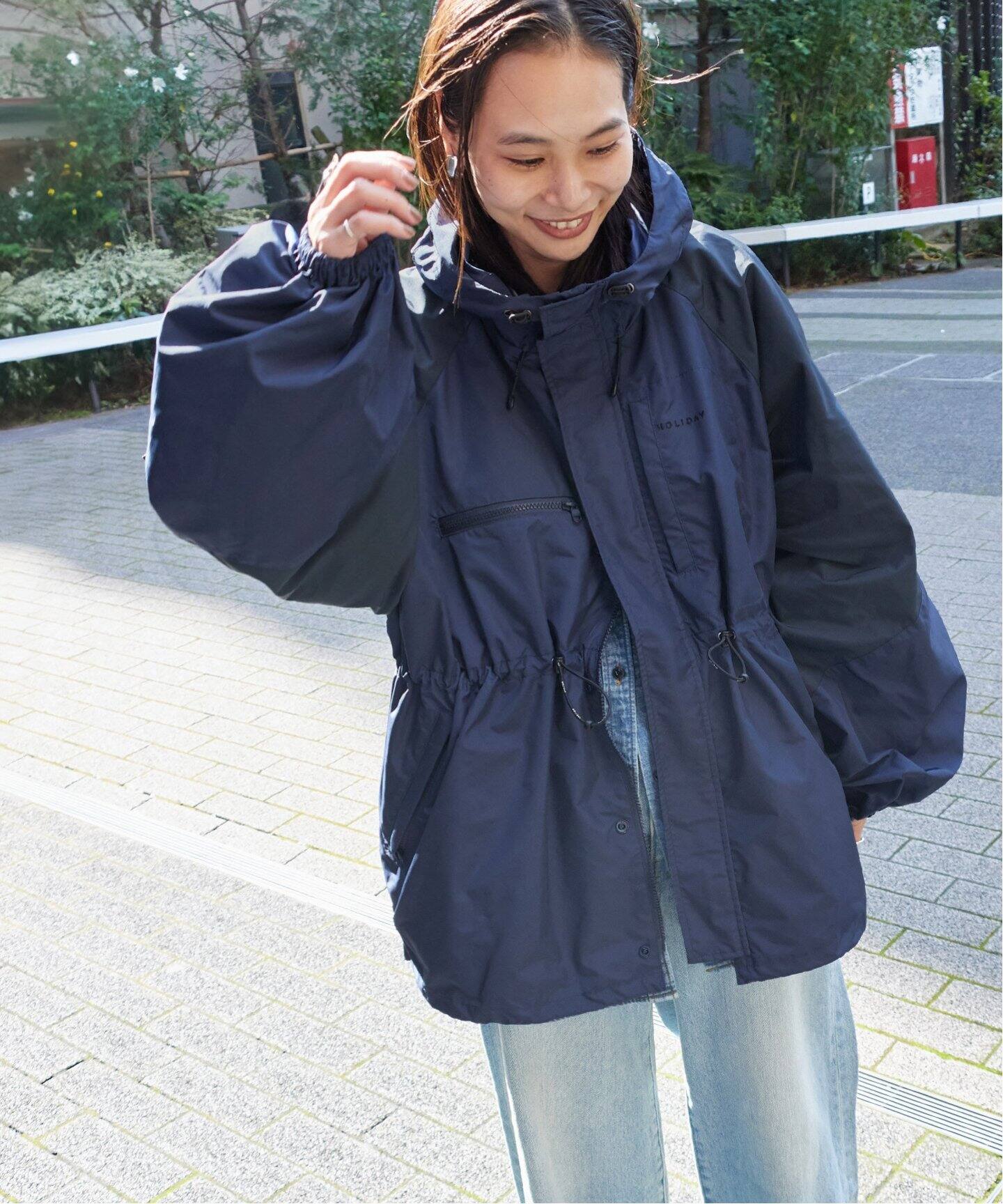 HOLIDAY/ホリデイ】WIND JACKET(LIGHT) 23202131（マウンテンパーカー 