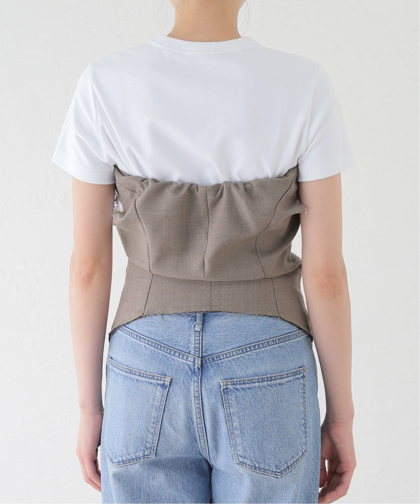 JOURNAL STANDARD ／ソニア・カラスコPOCKET VEST SONIA CARRASCO/ソニア・カラスコ】DROPPED TAILORED VEST FUN