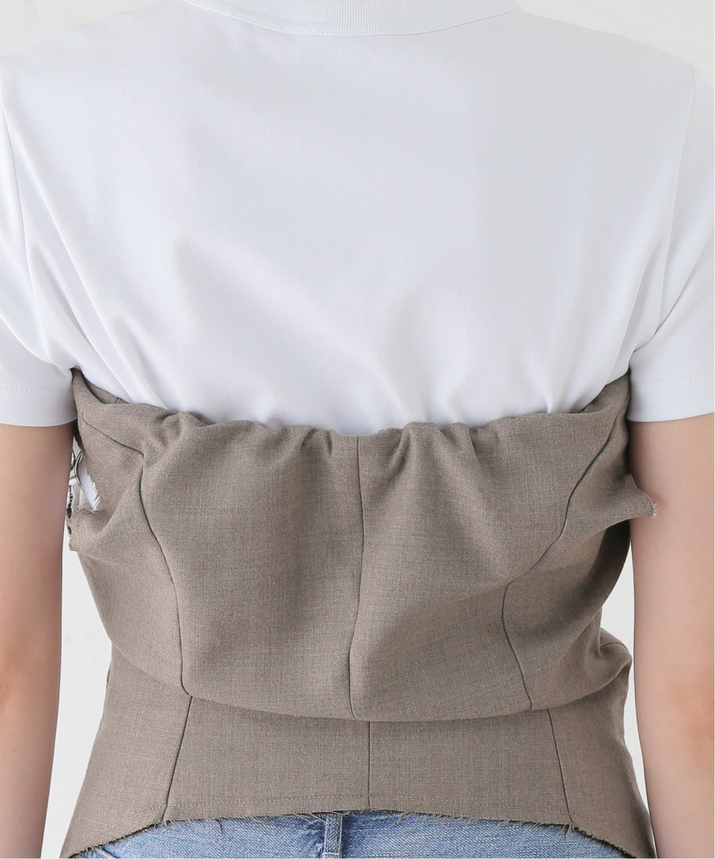 JOURNAL STANDARD ／ソニア・カラスコPOCKET VEST SONIA CARRASCO/ソニア・カラスコ】DROPPED TAILORED VEST FUN
