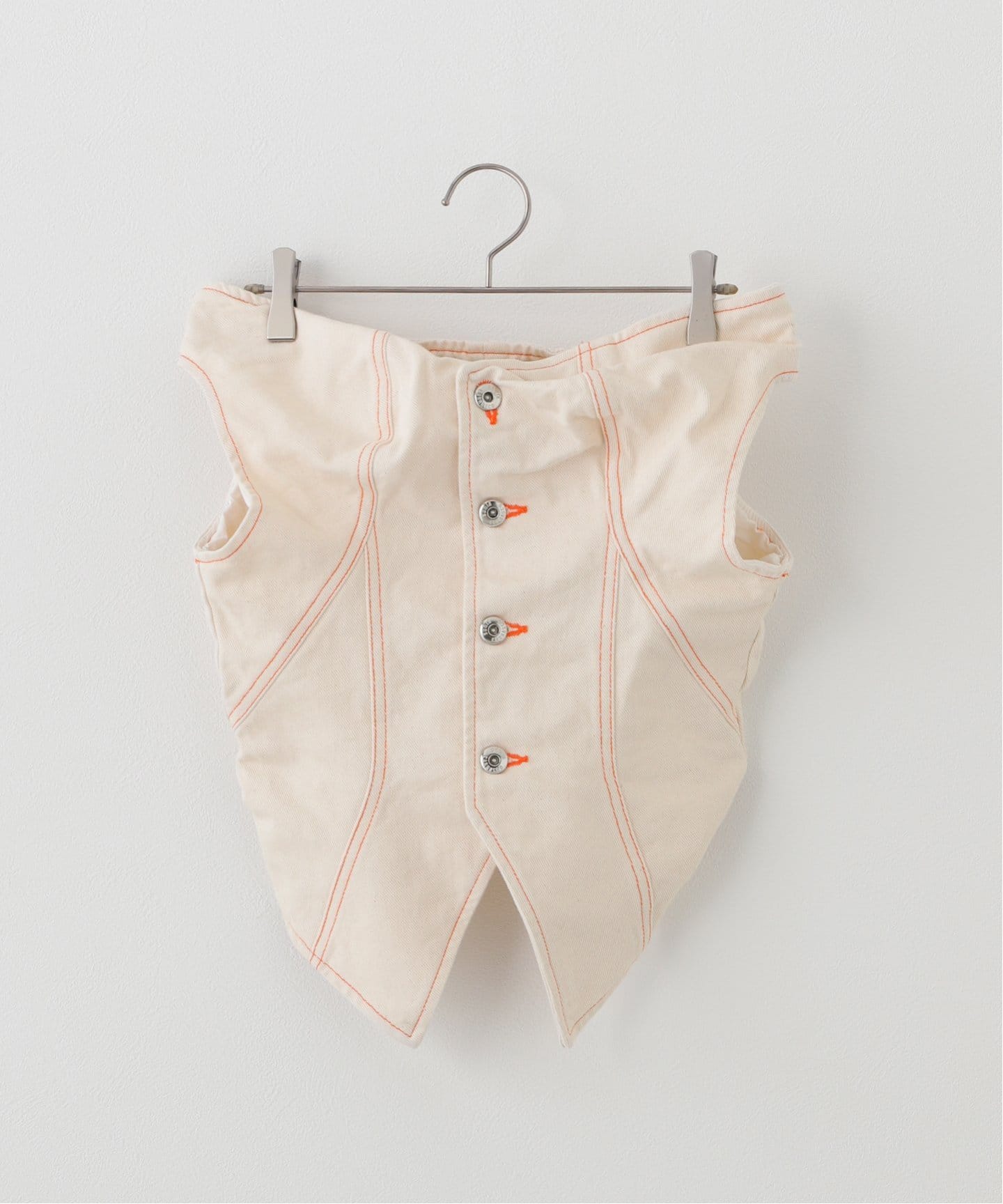 JOURNAL STANDARD ／ソニア・カラスコPOCKET VEST SONIA CARRASCO/ソニア・カラスコ】 DROPPED DENIM VEST