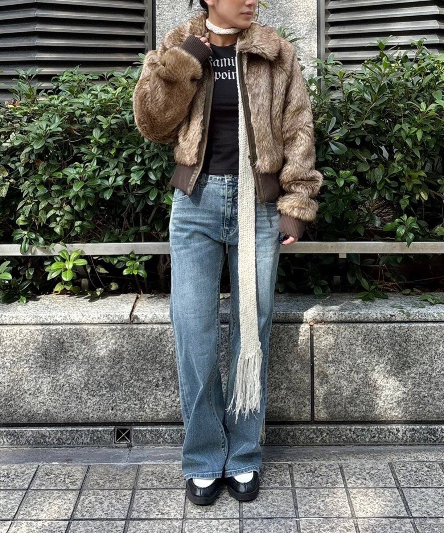 エコファーショートブルゾン（その他ブルゾン／アウター）｜Oriens  