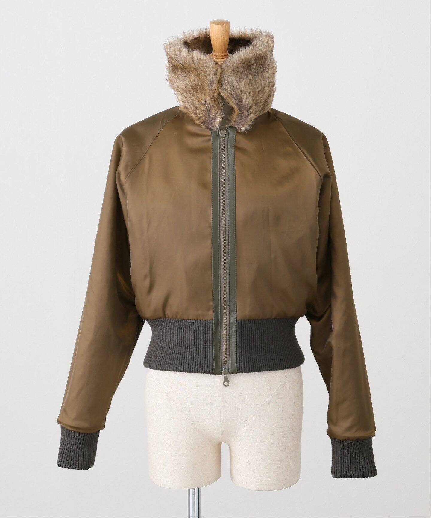 エコファーショートブルゾン（その他ブルゾン／アウター）｜Oriens  