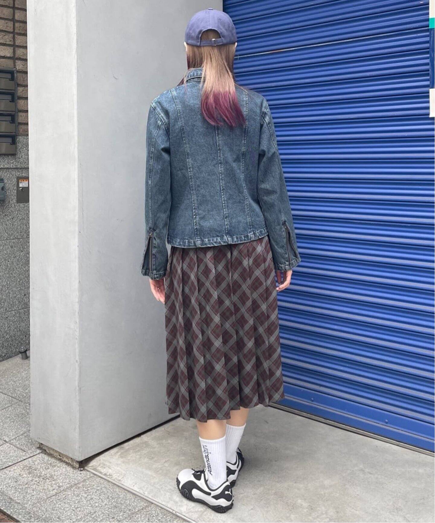 別注【Oriens×Cimarron】 biker jacket：デニムジャケット（デニム