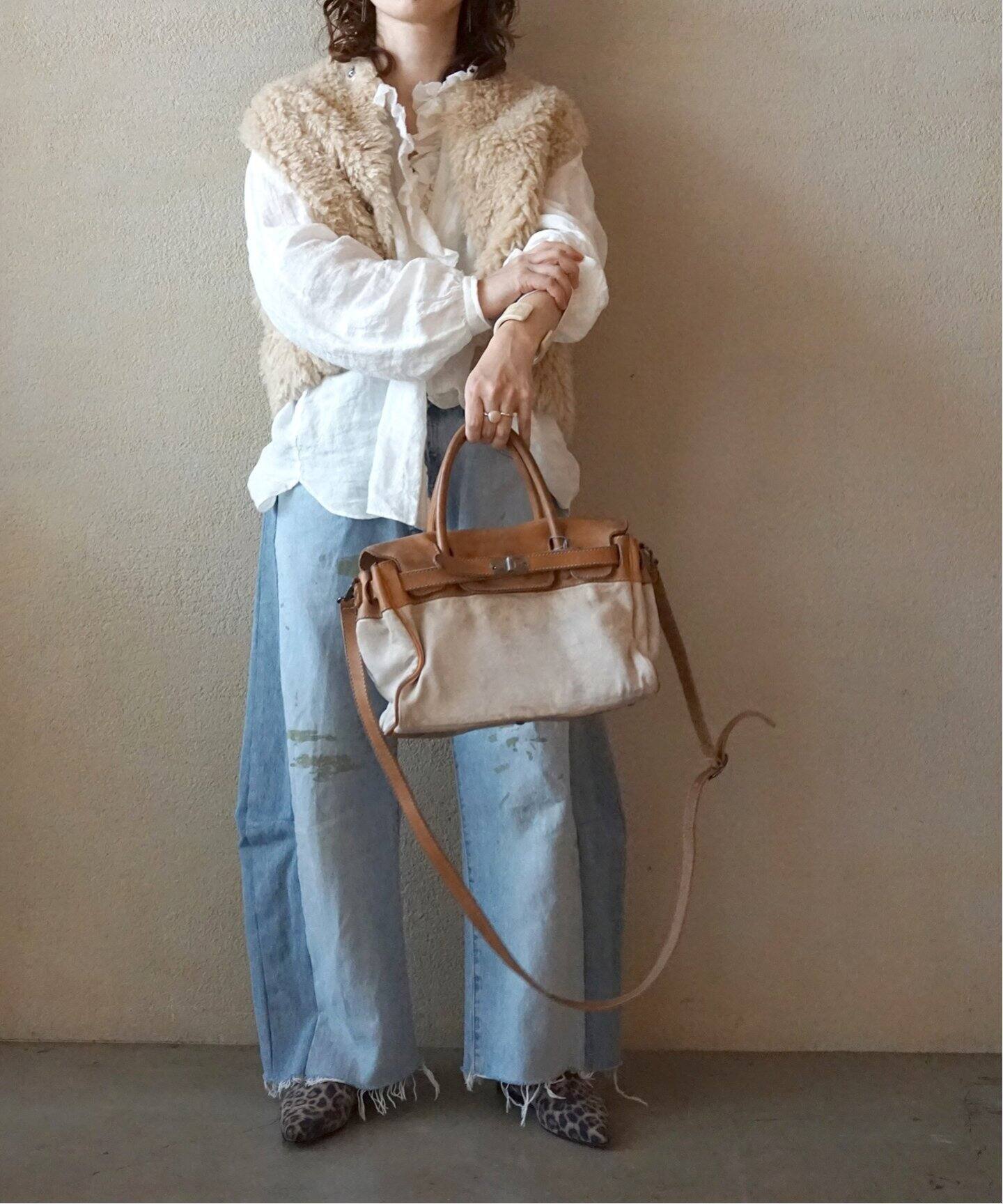 追加》カーリーショートベスト（ベスト）｜journal standard luxe