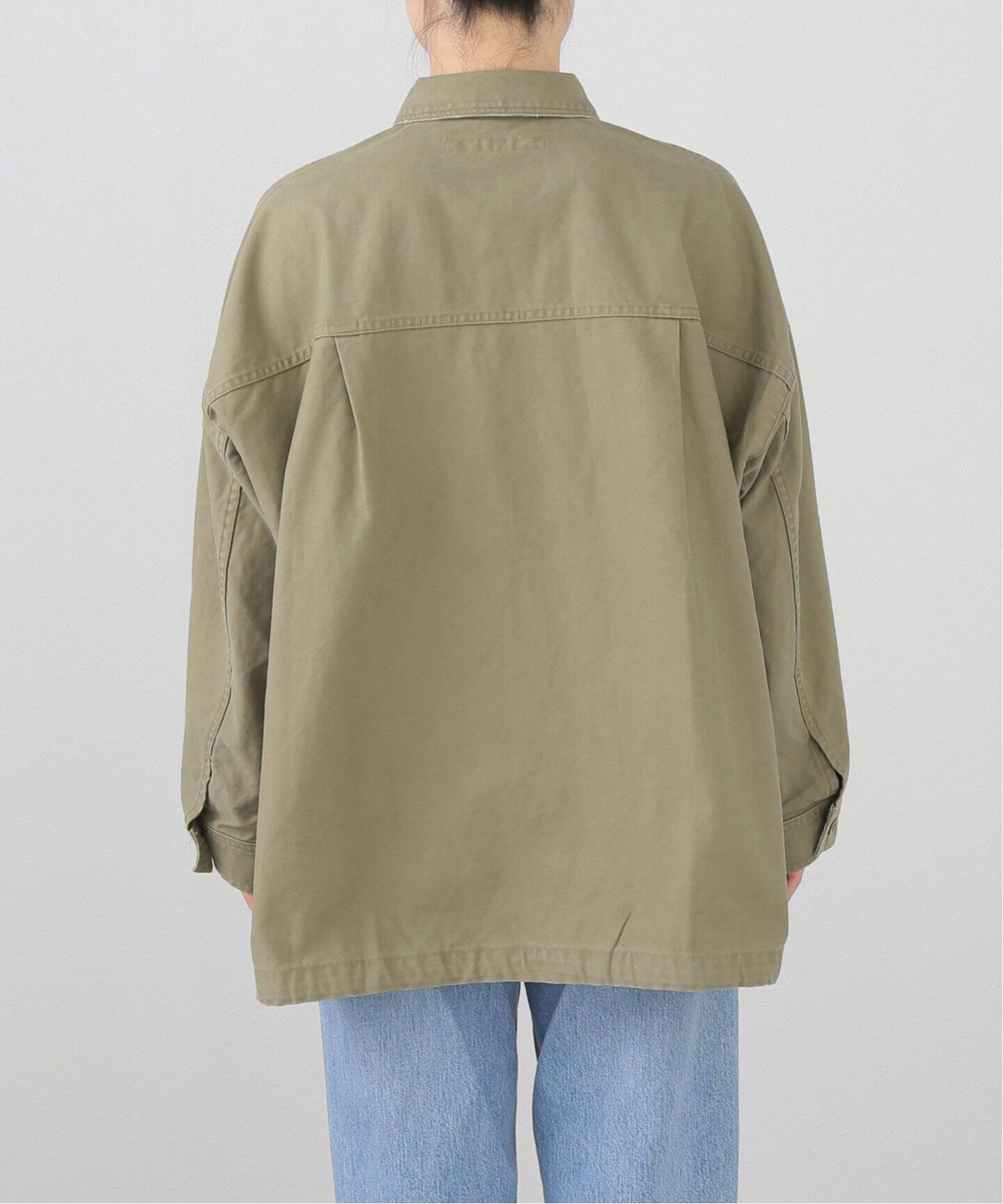 バックサテンCPOシャツブルゾン（その他ブルゾン／アウター