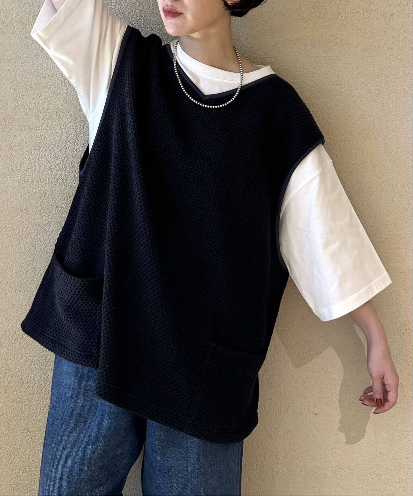 chimala/チマラ】JAQUARD KNIT VEST（ベスト）｜journal standard luxe 