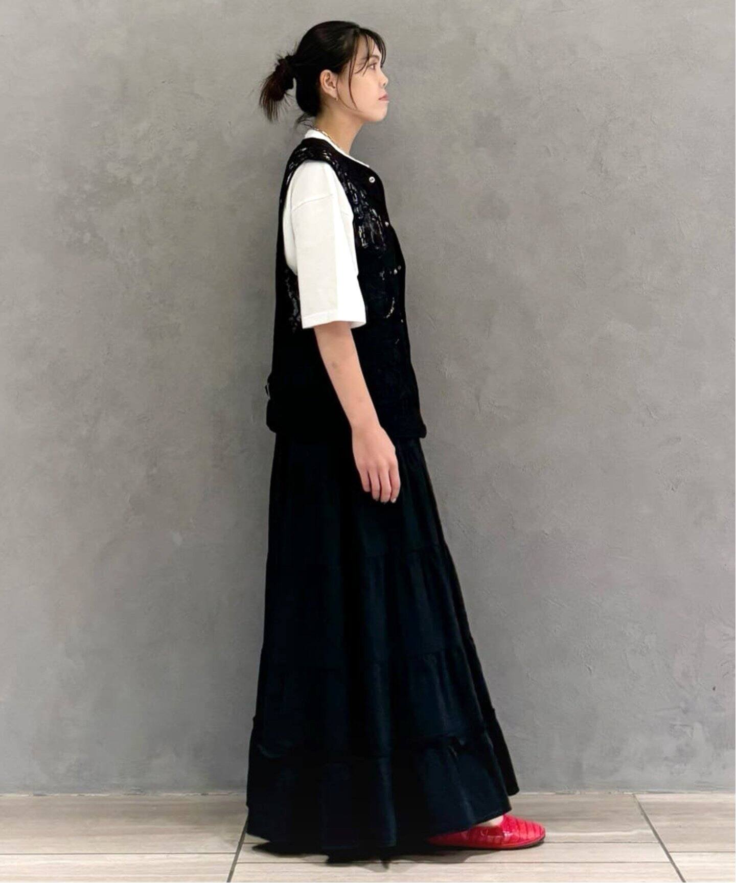 HARi / ハリ】LACE WORK VEST（ベスト）｜journal standard luxe 