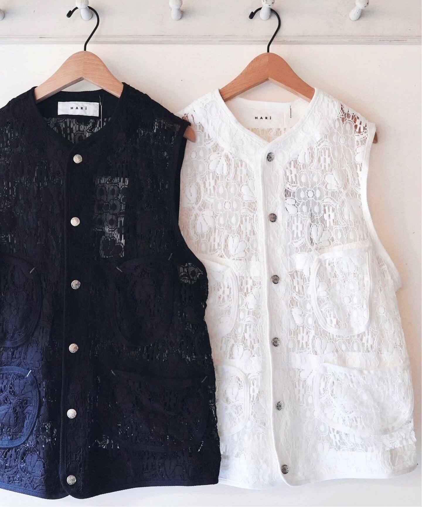 HARi / ハリ】LACE WORK VEST（ベスト）｜journal standard luxe 
