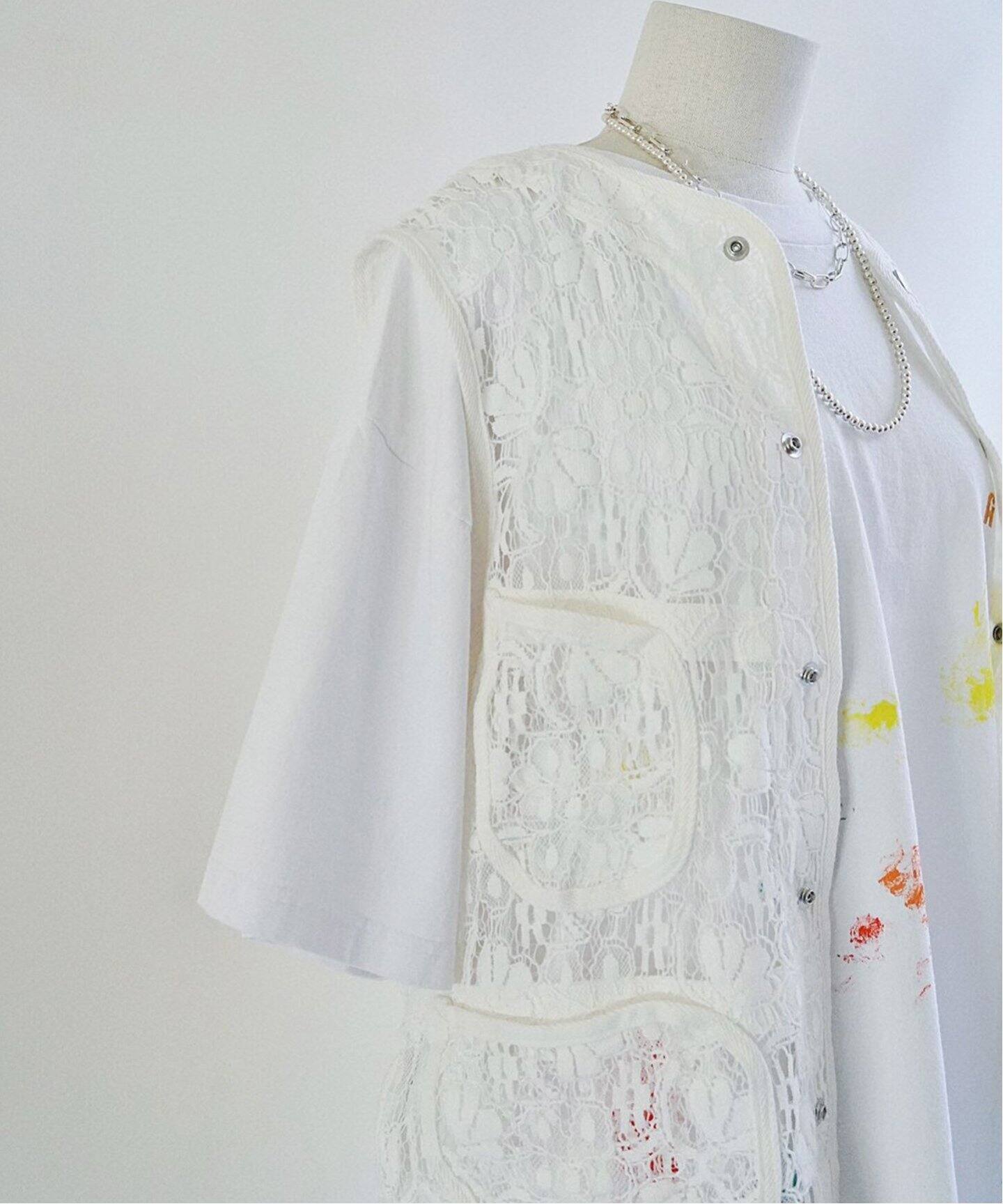 HARi / ハリ】LACE WORK VEST（ベスト）｜journal standard luxe 