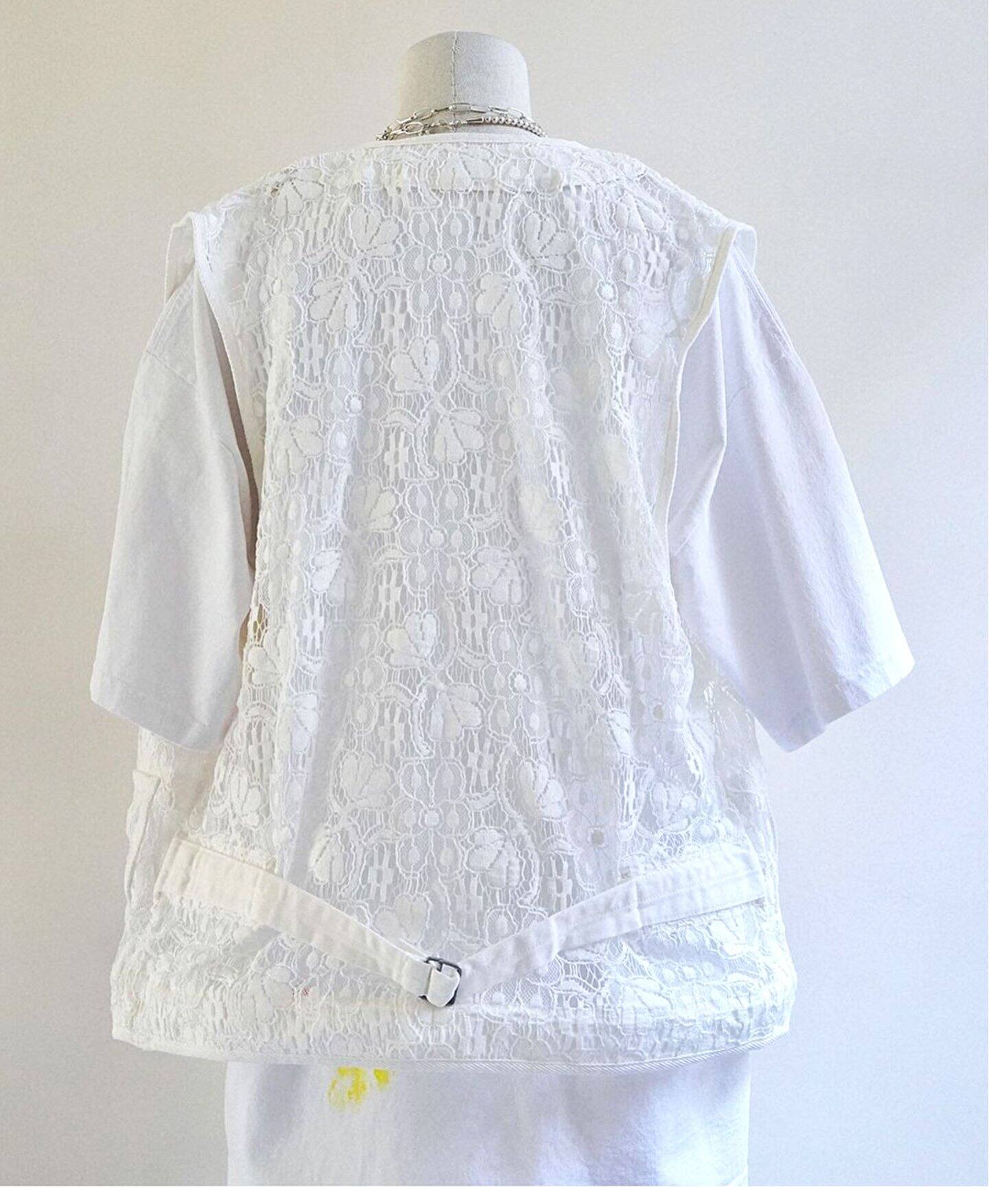 HARi / ハリ】LACE WORK VEST（ベスト）｜journal standard luxe 