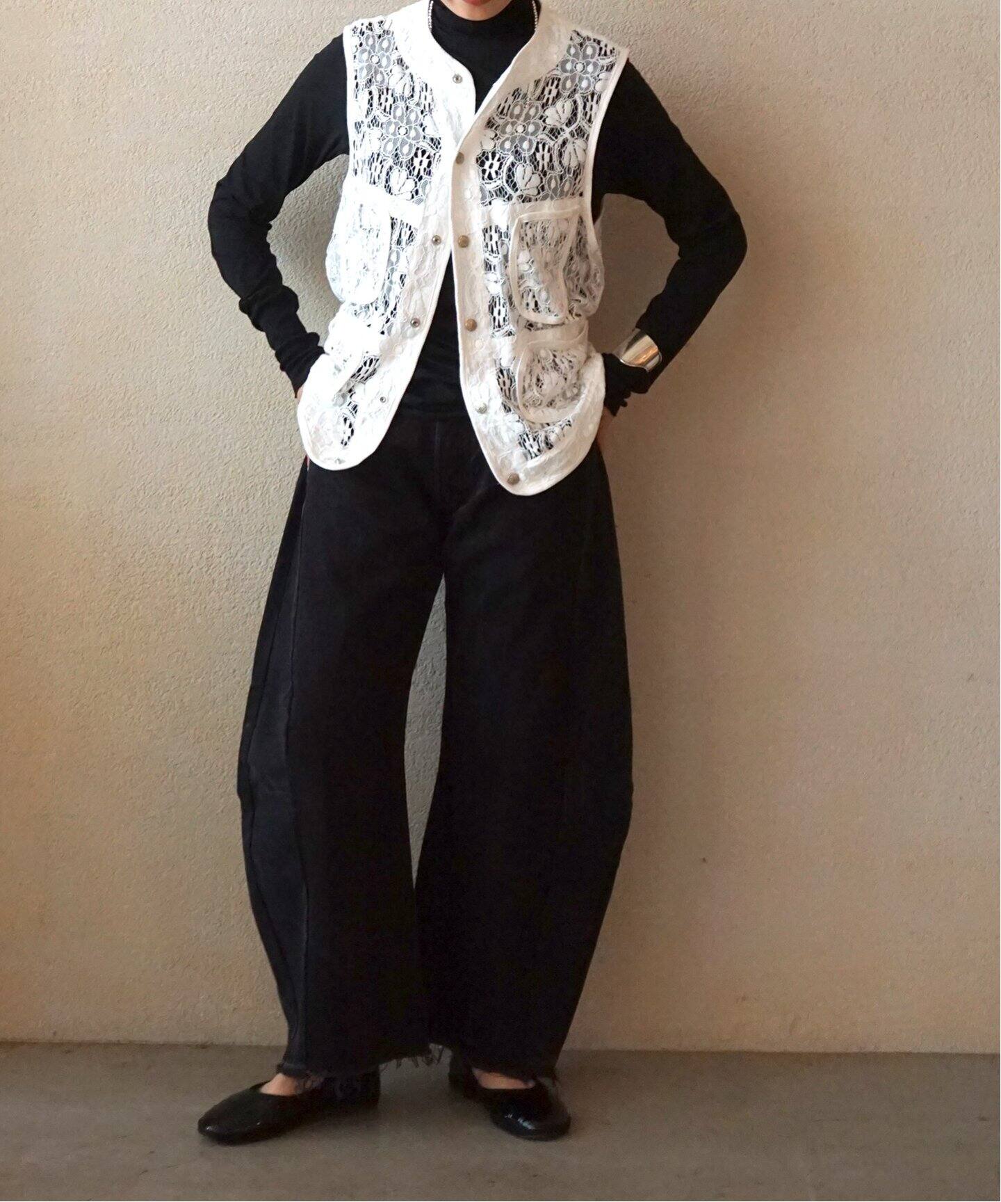 HARi / ハリ】LACE WORK VEST（ベスト）｜journal standard luxe 