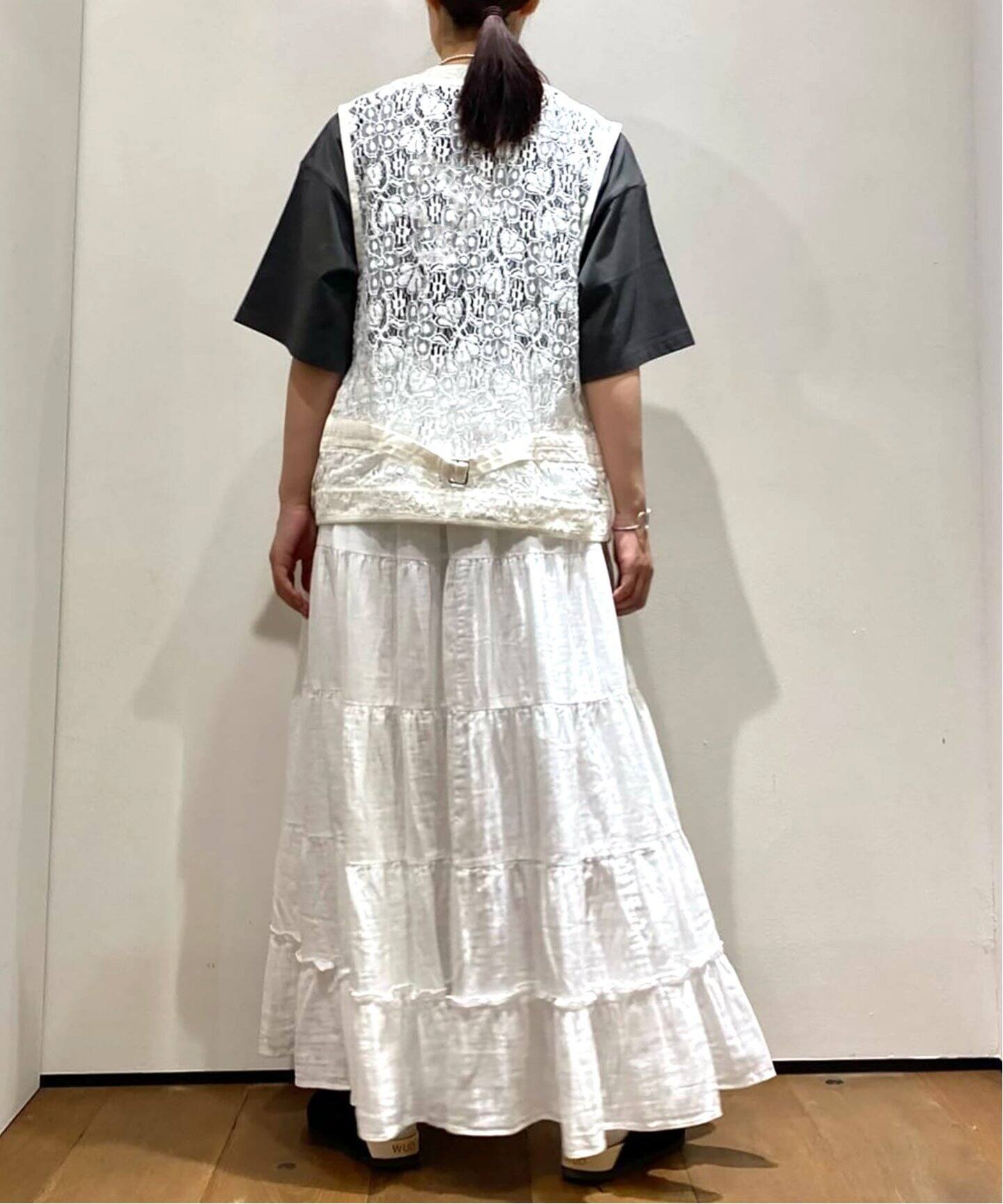 HARi / ハリ】LACE WORK VEST（ベスト）｜journal standard luxe 