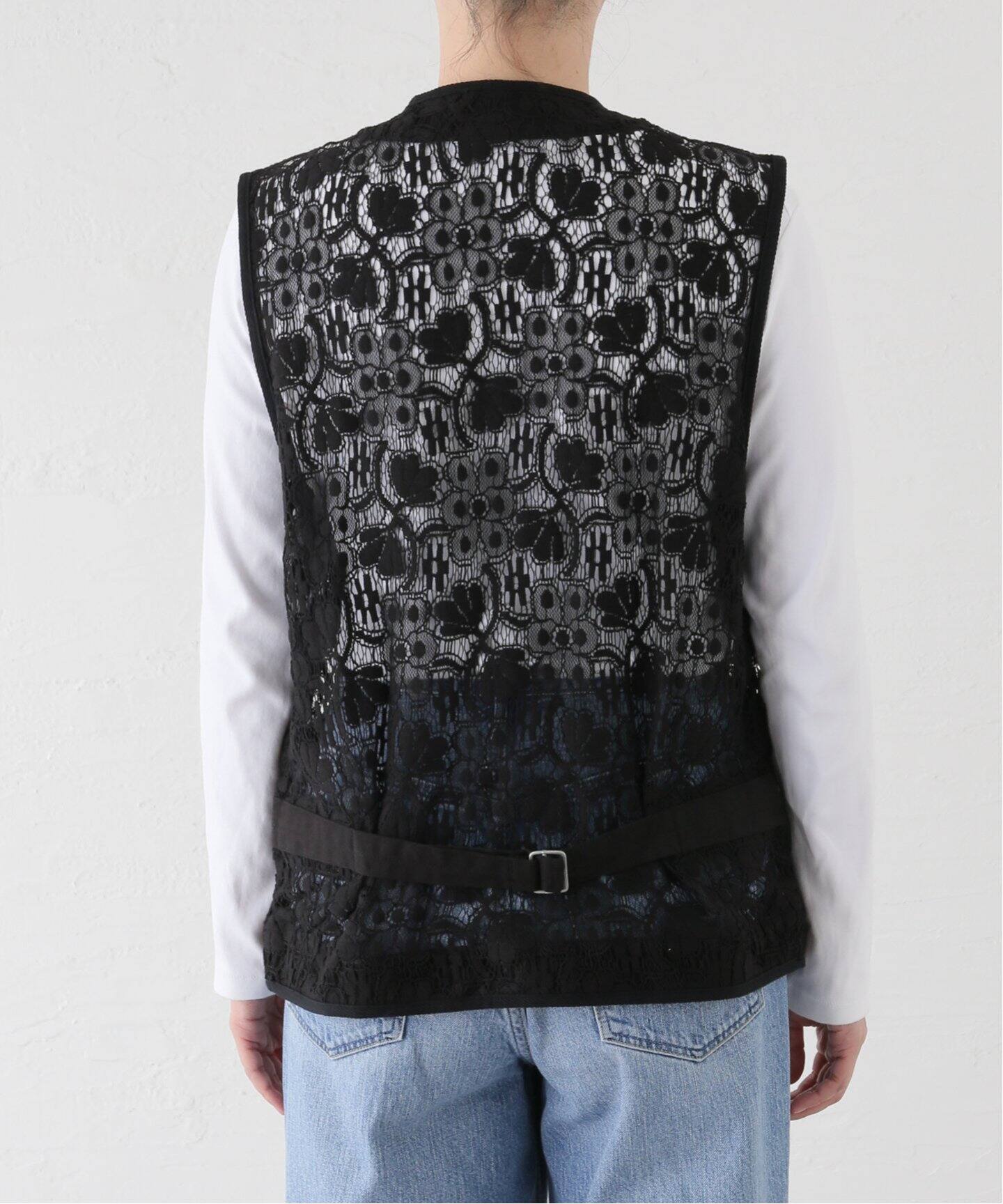 HARi / ハリ】LACE WORK VEST（ベスト）｜journal standard luxe 