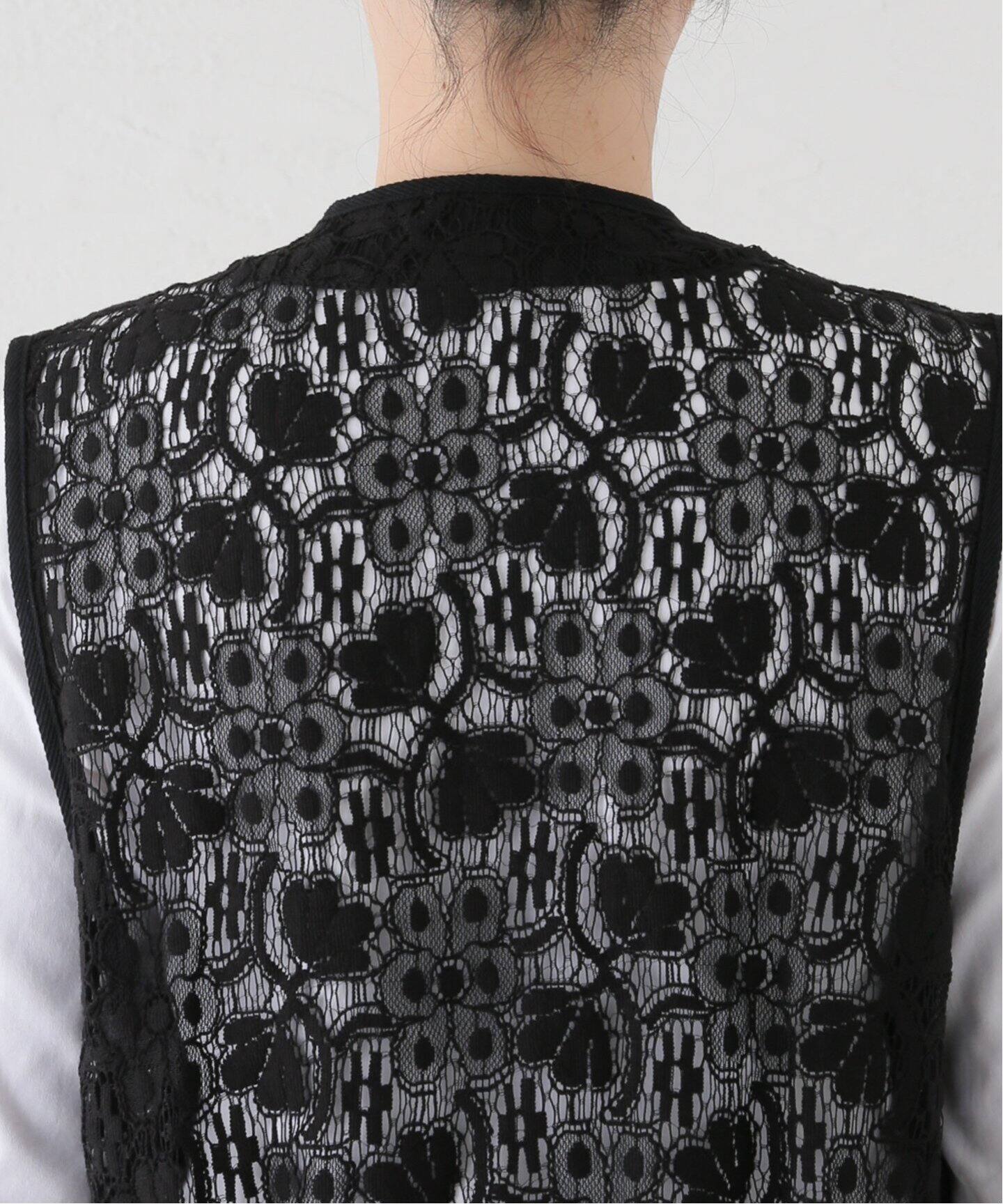 新品 タグ付き[HARi/ハリ]LACE WORK VEST 新品 タグ付き[HARi/ハリ]LACE WORK VEST