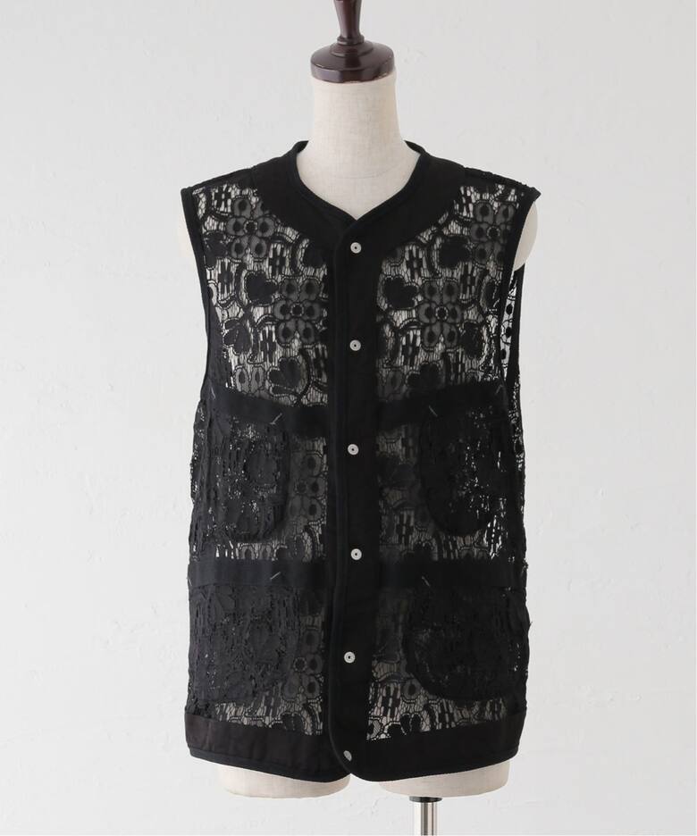 HARi / ハリ】LACE WORK VEST（ベスト）｜journal standard luxe 
