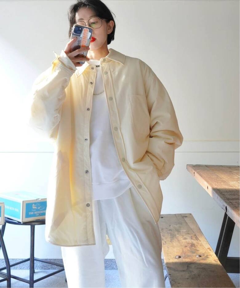AUTRY】 PADDED SHIRT JACKET（その他ブルゾン／アウター）｜journal  