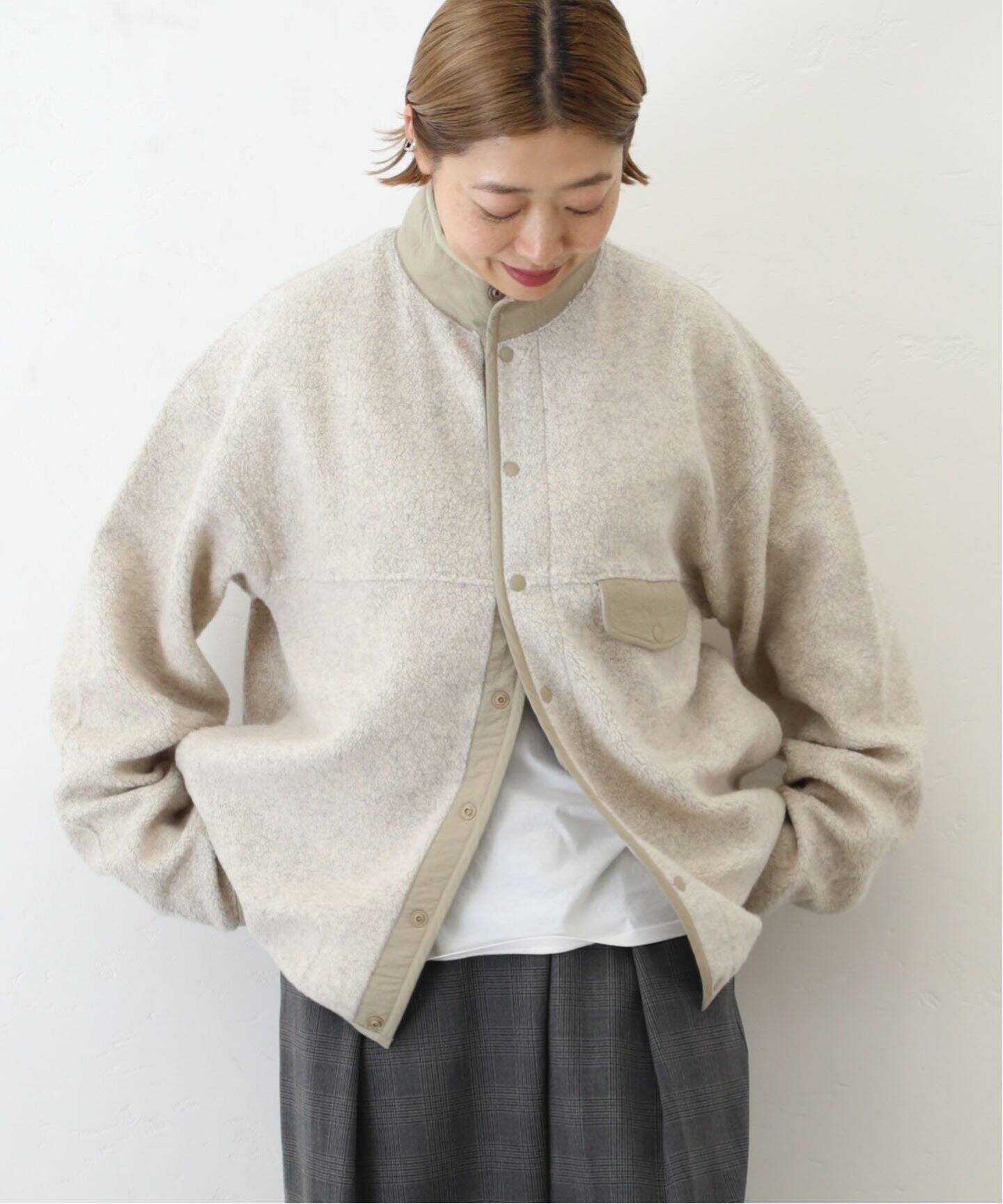 221VILLAGE 】 WOOL PILE CD（ボア・フリース）｜journal standard 
