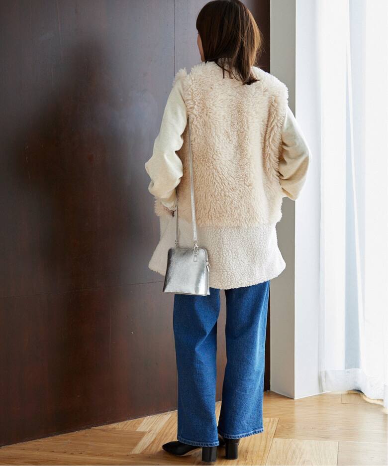 追加》ミックスボア×フェイクファーベスト（ベスト）｜JOURNAL  