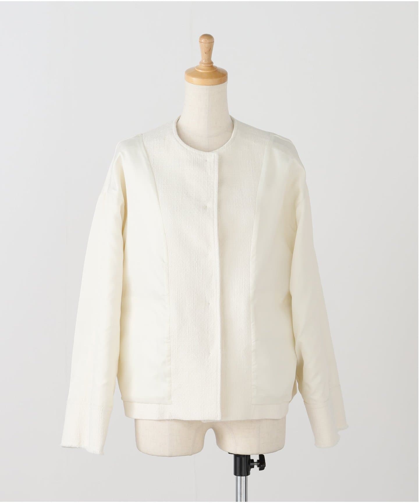 JOURNAL STANDARD ホワイト ブルゾン フリンジブッチャーブルゾン（その他ブルゾン／アウター