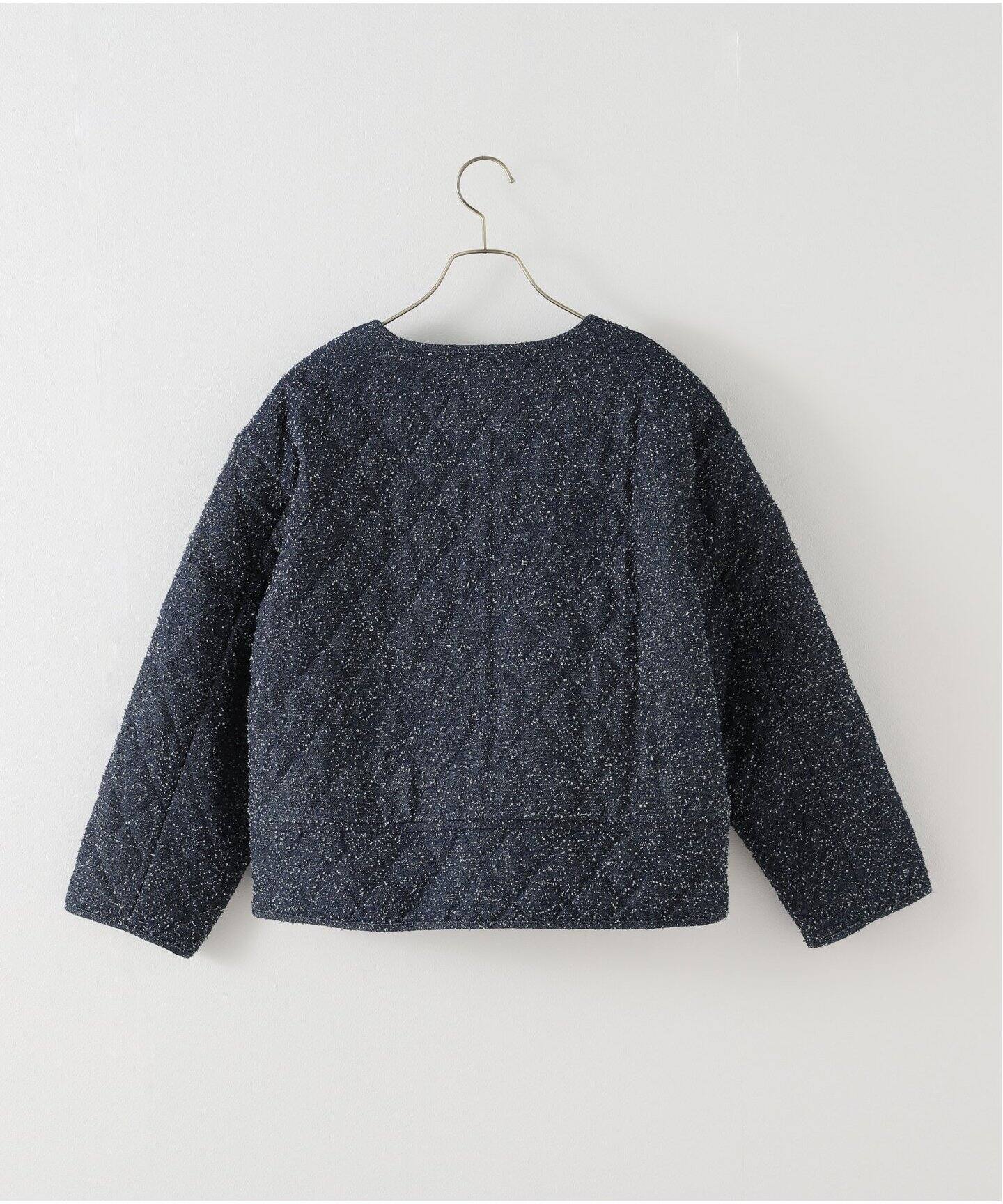 crinkle crinkle crinkle】 denim quilt jaket：ジャケット（その他 