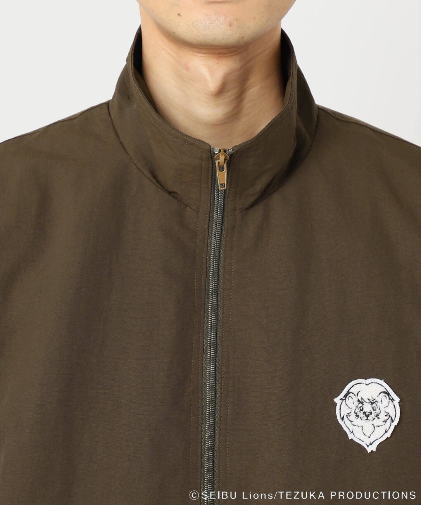 埼玉西武ライオンズ×relume ”レオ”ワッペンナイロンジャケット 埼玉西武ライオンズ×relume ”レオ”ワッペンナイロンジャケット