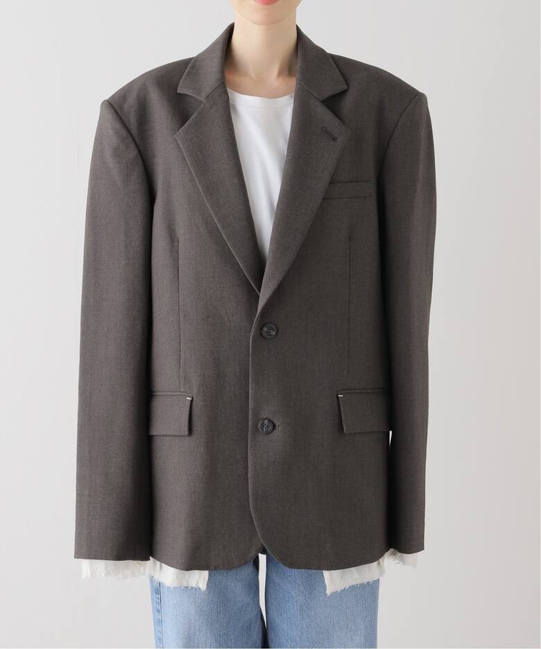 TODAYFUL / トゥデイフル】 Over Shoulder Jacket：ジャケット 