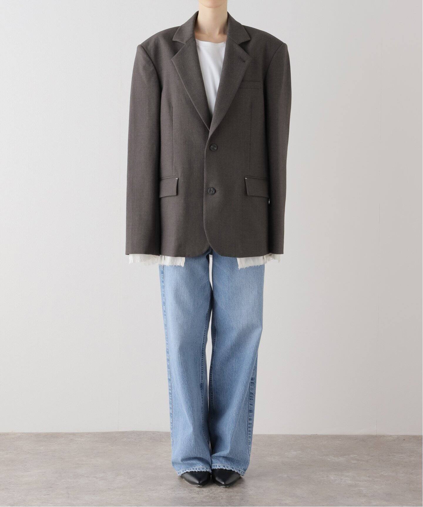 TODAYFUL / トゥデイフル】 Over Shoulder Jacket：ジャケット 