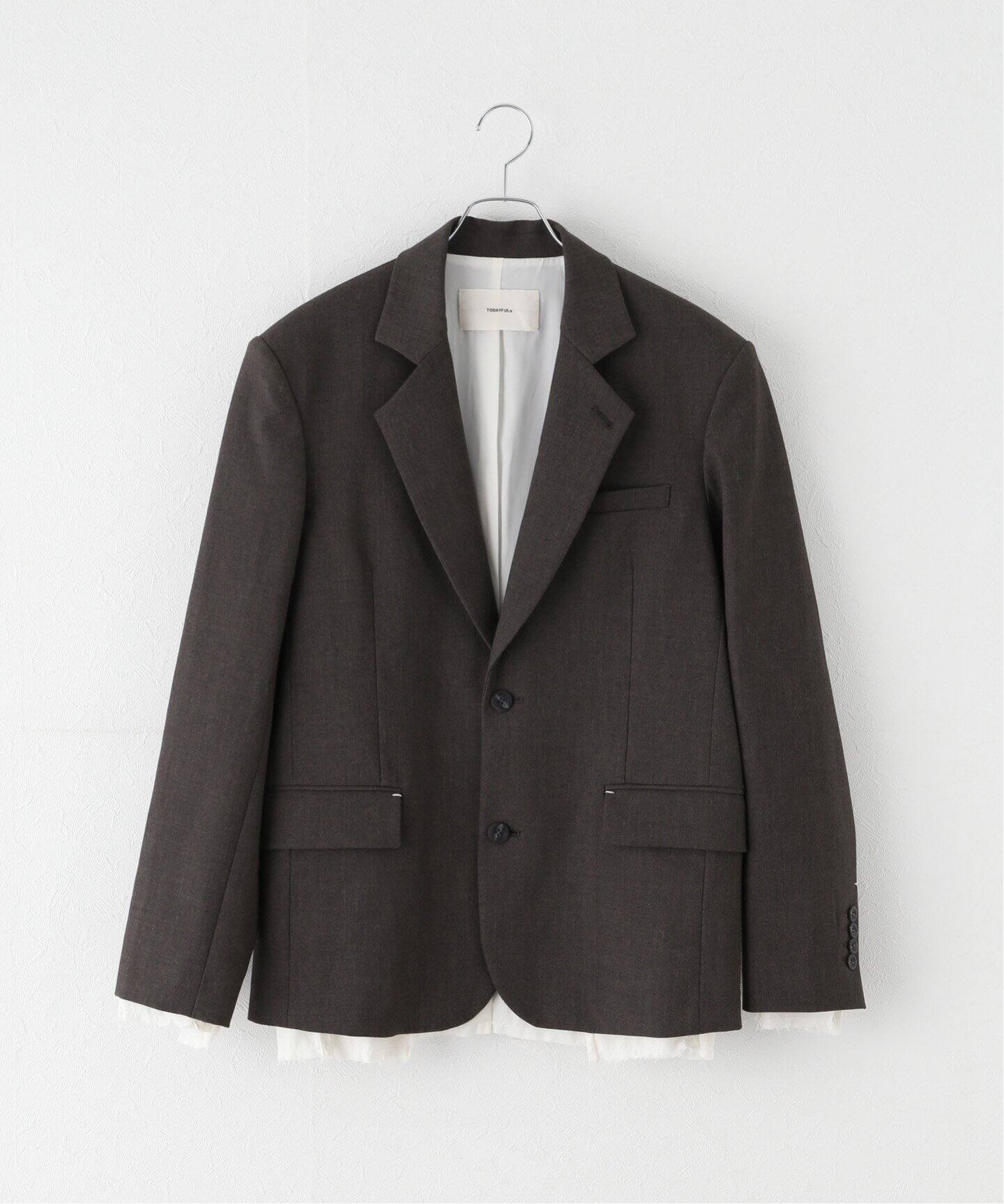 TODAYFUL / トゥデイフル】 Over Shoulder Jacket：ジャケット 