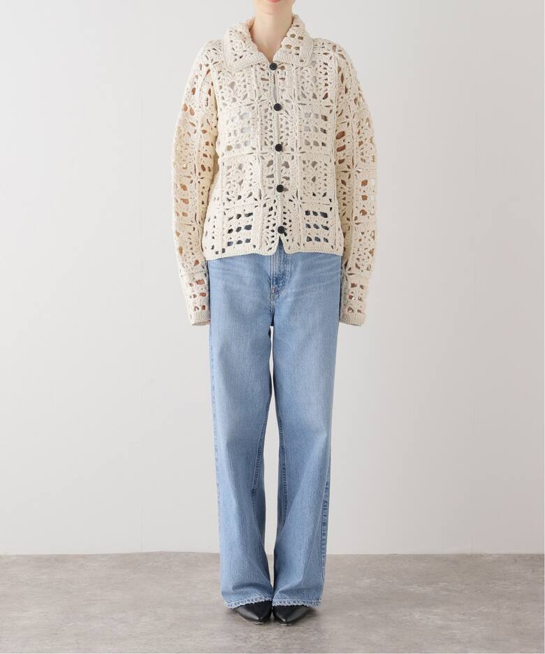 TODAYFUL / トゥデイフル】 Crochet Knit Shirts：ニット（ニット 