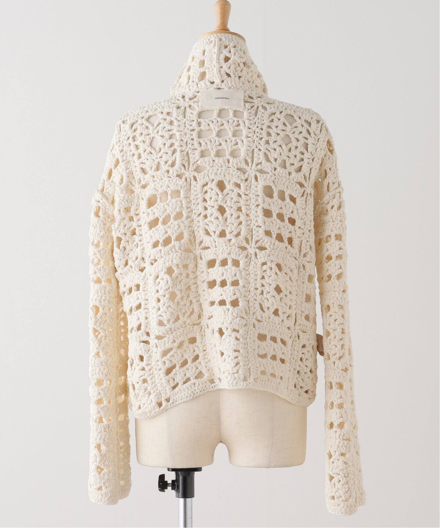 Crochet Knit Shirts トゥデイフルTODAYFUL