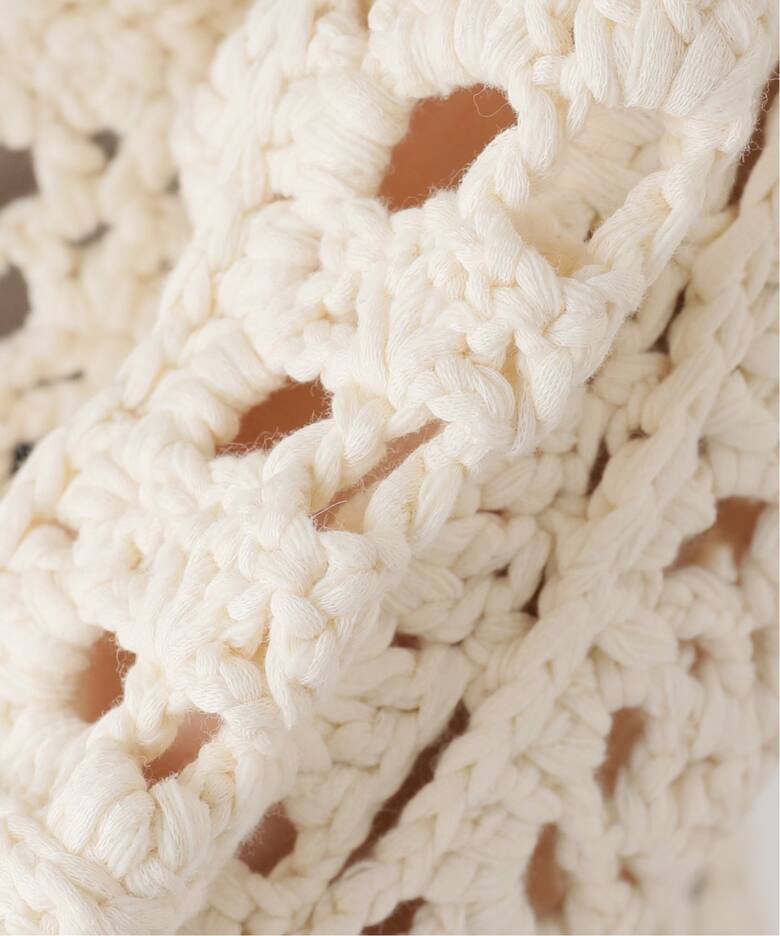 TODAYFUL / トゥデイフル】 Crochet Knit Shirts：ニット（ニット 
