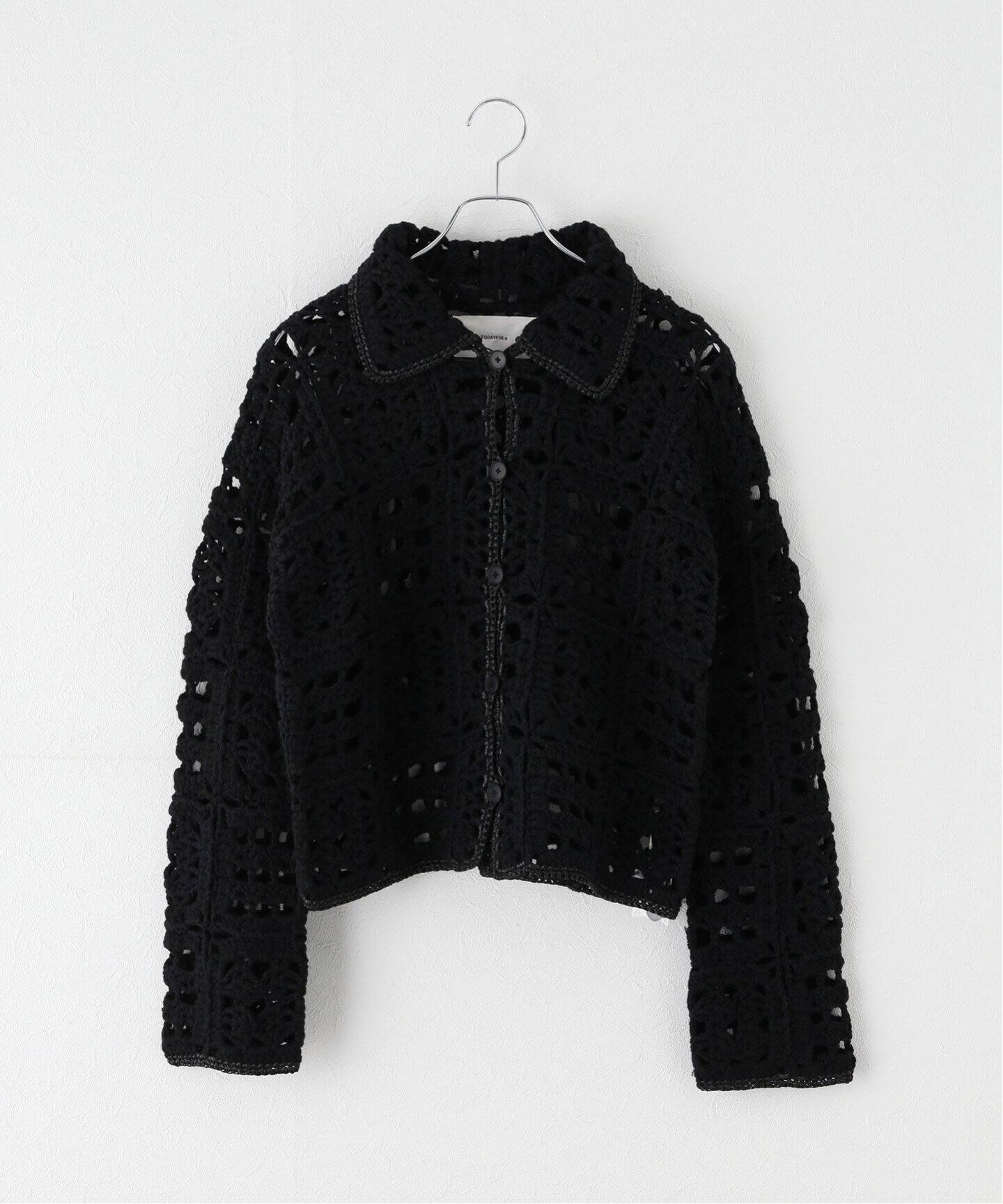Crochet Knit Shirts トゥデイフルTODAYFUL