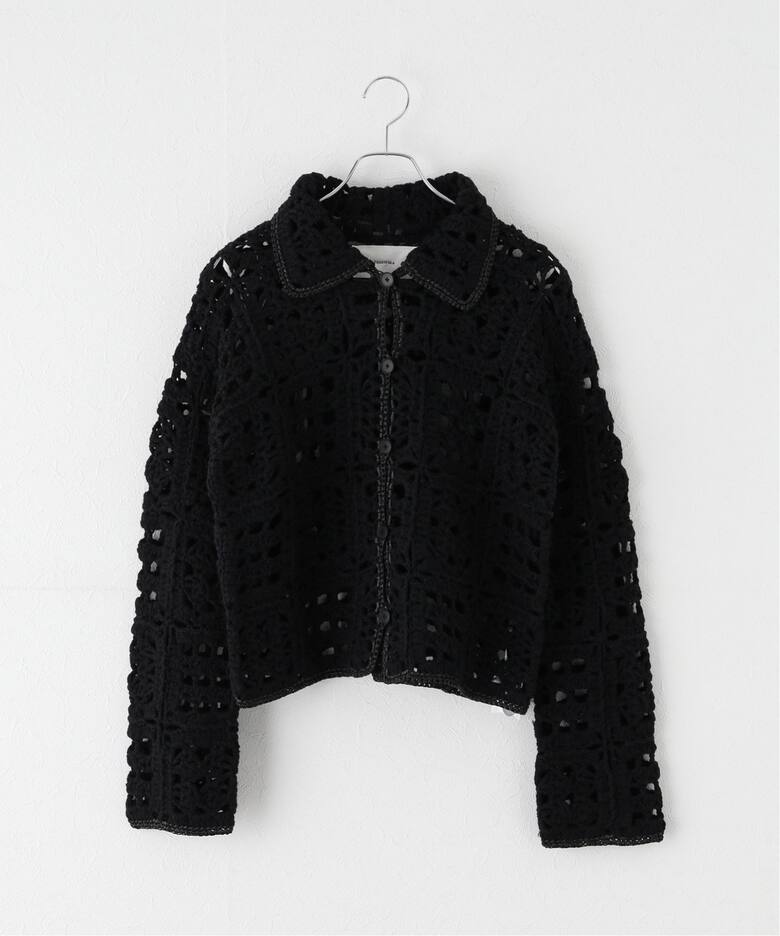 TODAYFUL / トゥデイフル】 Crochet Knit Shirts：ニット（ニット 
