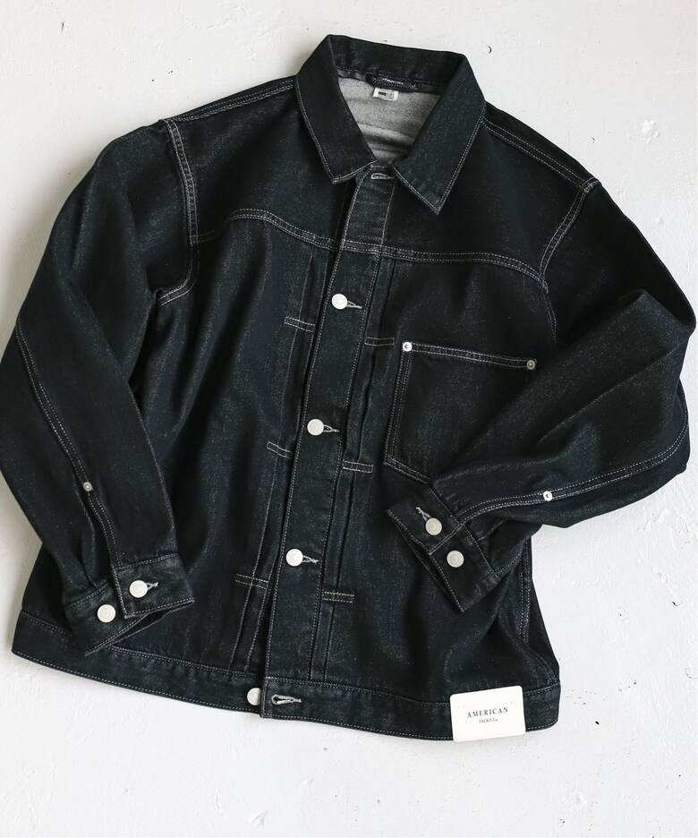 AMERICAN デニムトラッカージャケット by COTTON USA（デニム 