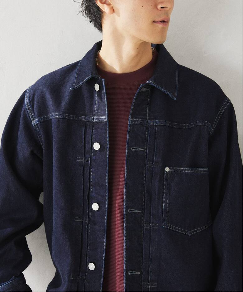 AMERICAN デニムトラッカージャケット by COTTON USA（デニム 