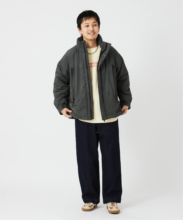 PERTEX(R) QUANTUM AIR スタンドカラー パフィージャケット（中綿 