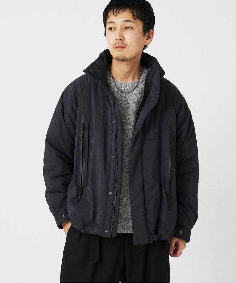 PERTEX(R) QUANTUM AIR スタンドカラー パフィージャケット（中綿 