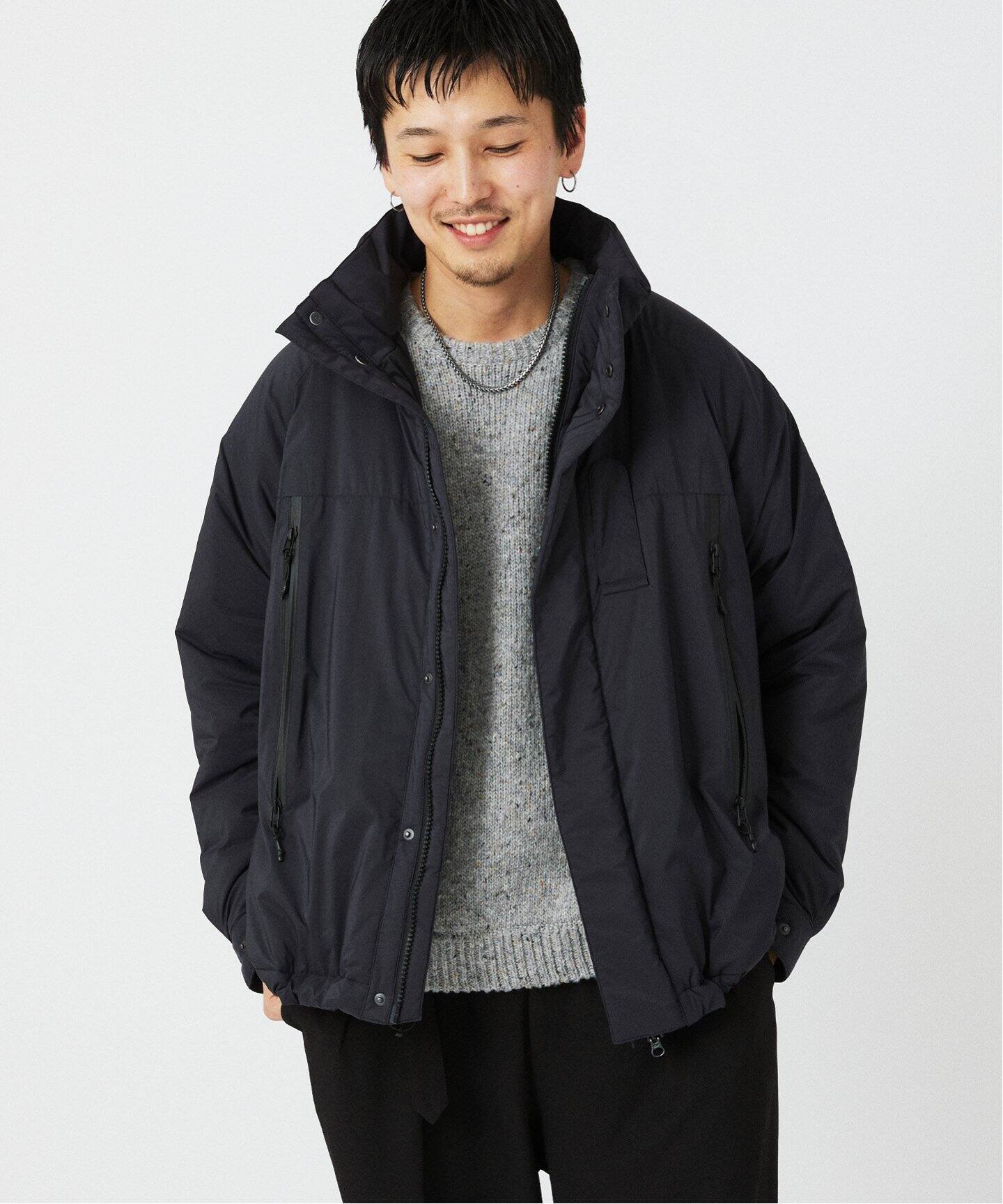 PERTEX(R) QUANTUM AIR スタンドカラー パフィージャケット（中綿