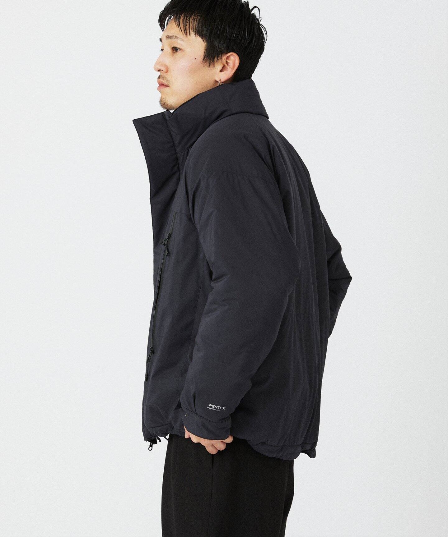 PERTEX(R) QUANTUM AIR スタンドカラー パフィージャケット（中綿