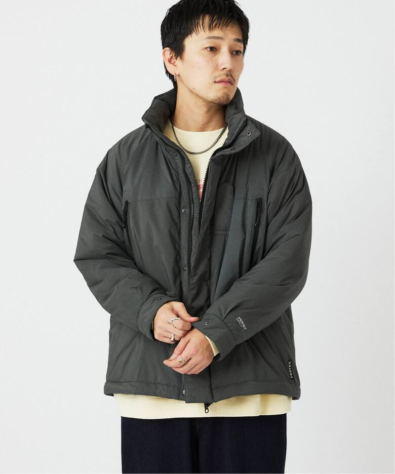 PERTEX(R) QUANTUM AIR スタンドカラー パフィージャケット（中綿 