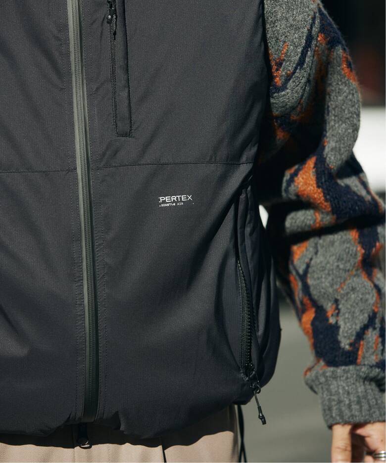 PERTEX(R) QUANTUM AIR パフィーベスト（ダウン・中綿ベスト 