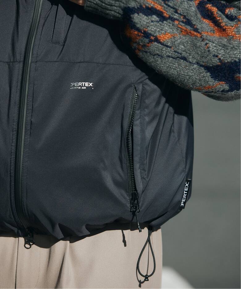 PERTEX(R) QUANTUM AIR パフィーベスト（ダウン・中綿ベスト 