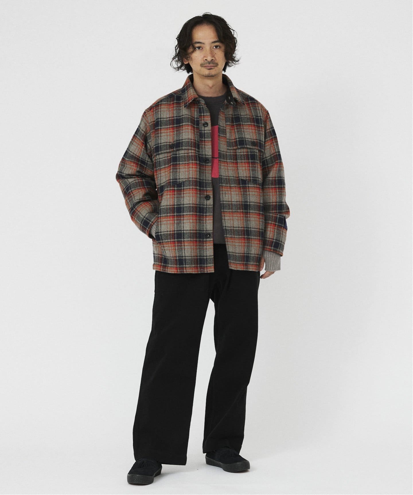 ウールマッキーノジャケット　ジャーナルスタンダード MOON ウールマッキーノジャケット（その他ブルゾン／アウター