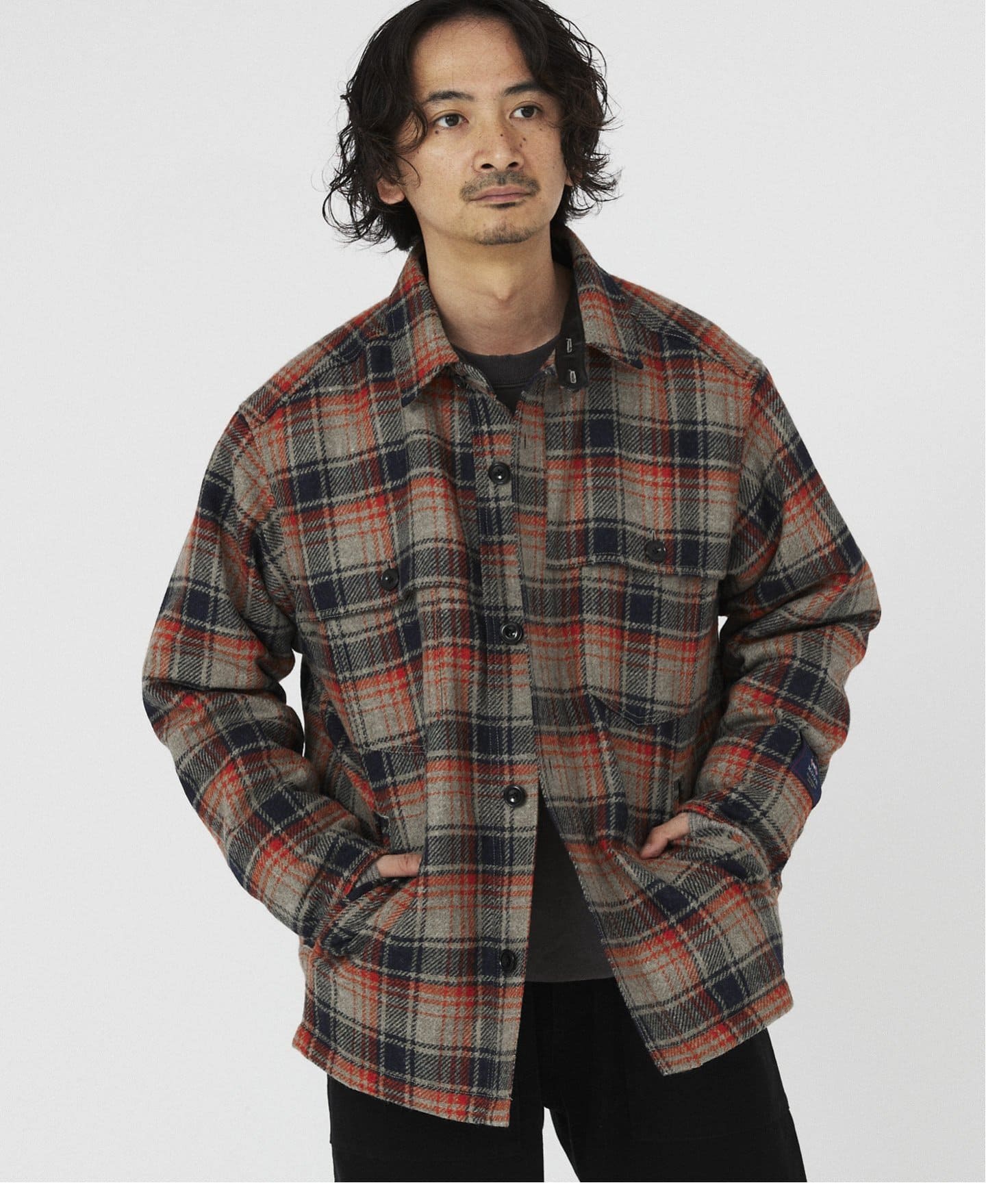 ウールマッキーノジャケット ジャーナルスタンダード MOON ウールマッキーノジャケット(その他ブルゾン/アウター