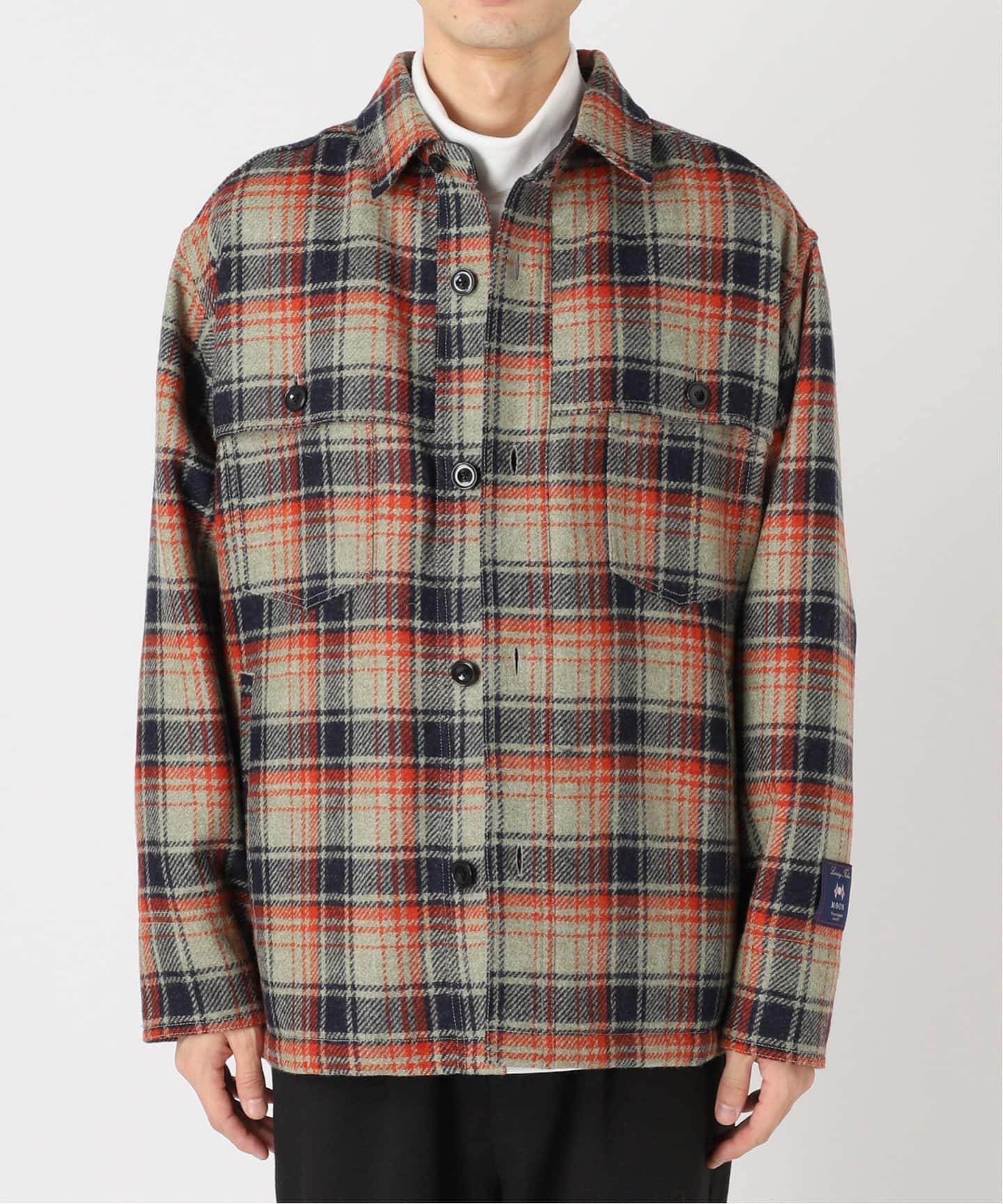 ウールマッキーノジャケット　ジャーナルスタンダード MOON ウールマッキーノジャケット（その他ブルゾン／アウター