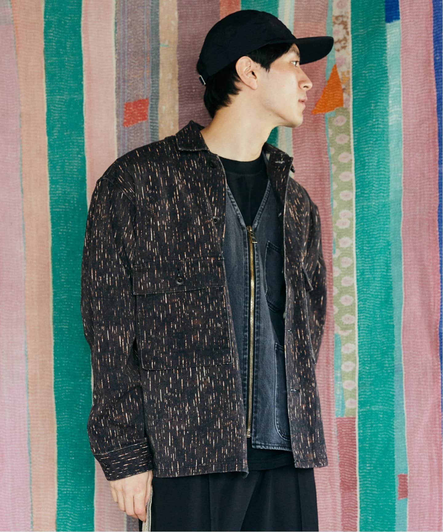 M+NOIR グリーンカモジャケット【新品】 KAMO(カモ) 60\u0027s～70\u0027s ハンティングジャケット⁄迷彩⁄ダックハンター