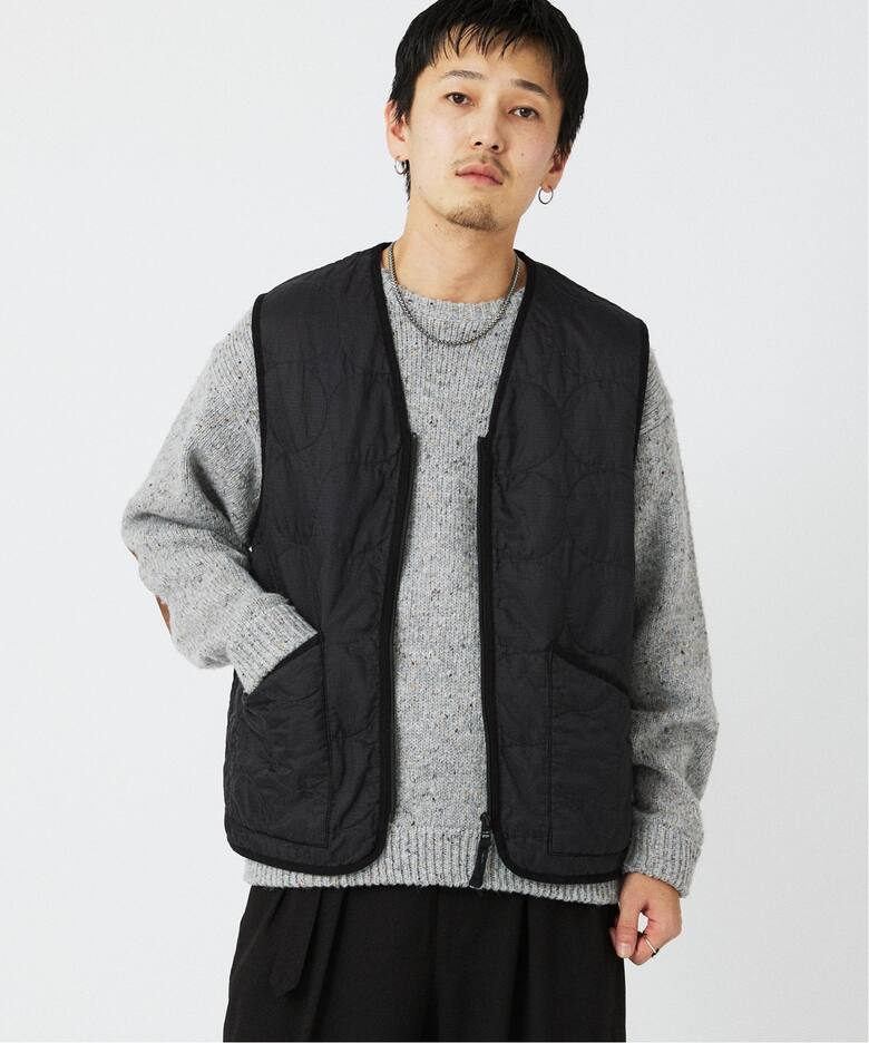 Relume Jeans キルティング ジップ ベスト（ダウン・中綿ベスト 