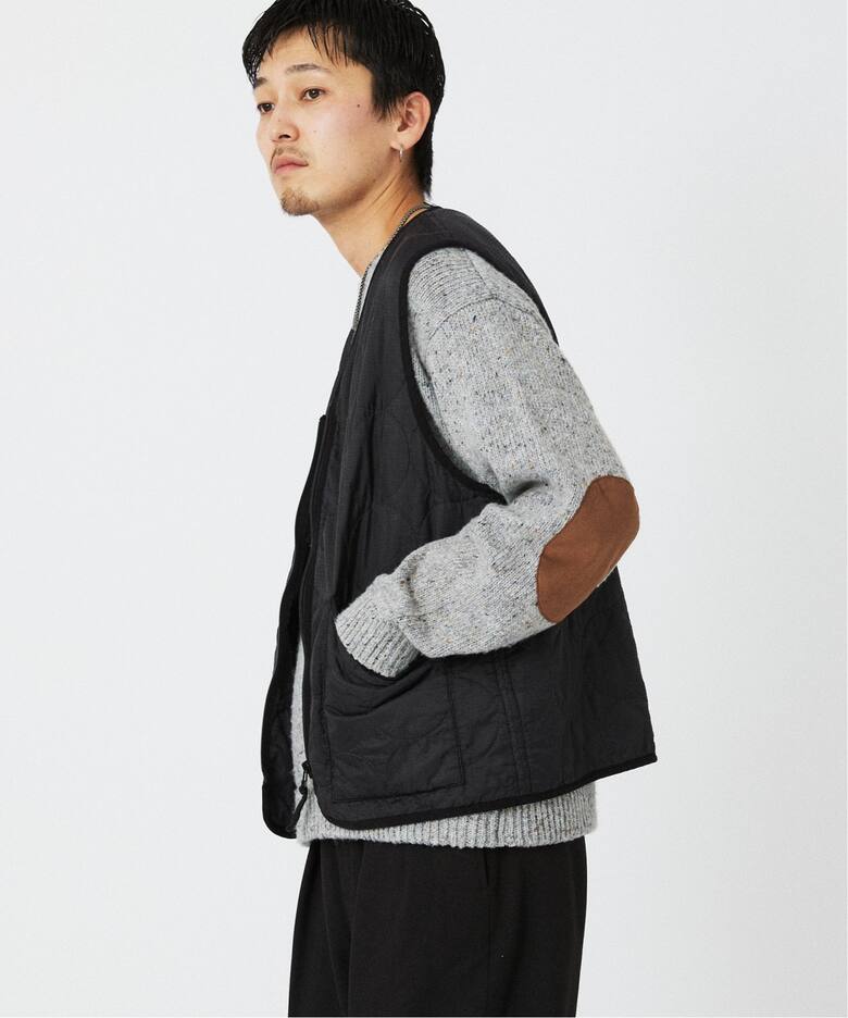 Relume Jeans キルティング ジップ ベスト（ダウン・中綿ベスト 