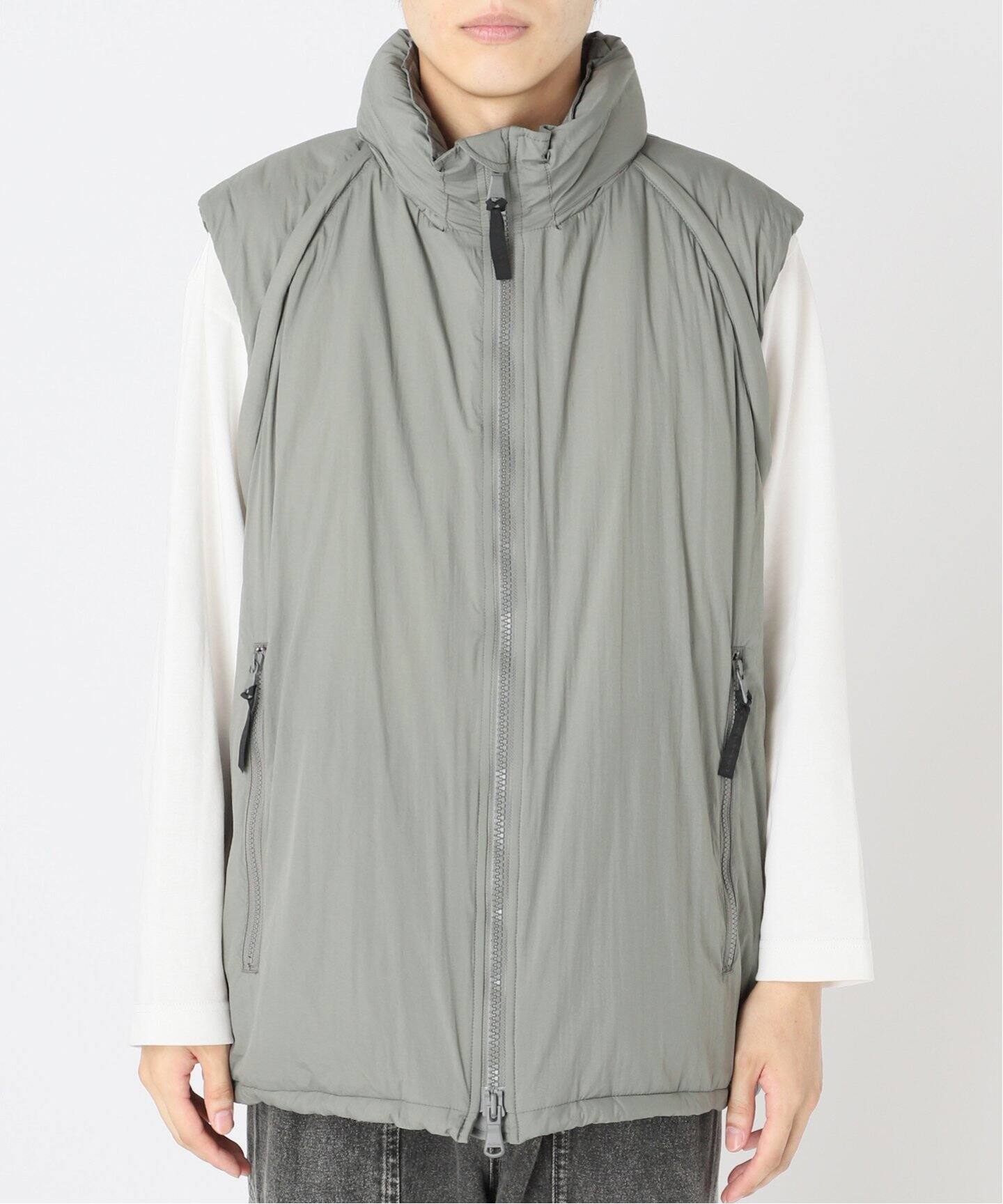 ワイルドシングス　ジャーナルスタンダード　別注　ハッピージャケット　グレー WILD THINGS / ワイルドシングス 別注 HAPPAY JACKET TYPE2（中綿